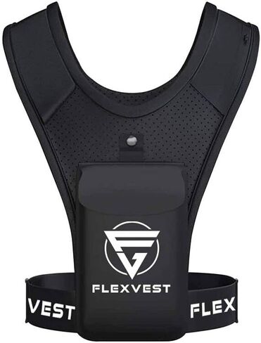 سترة جري قابلة للتعديل للتدريب على الصدر وحامل جوال للتمرين وجيد التهوية وخفيف الوزن للجري in Kuwait