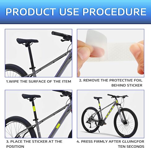 BLMHTWO 30 Pieces Reflective Stickers Safety Reflective Tape Night Visibility Outdoor Waterproof Adhesive Reflective Tape Reflectors for Clothing Bikes Mailbox Trailer Night Riding Driveway in Saudi Arabia