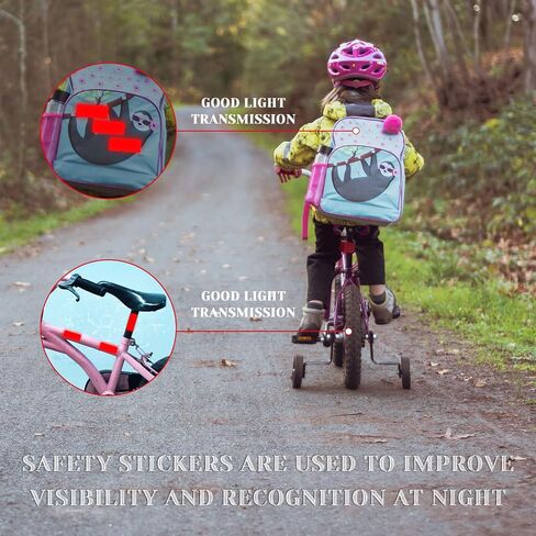 BLMHTWO 30 Pieces Reflective Stickers Safety Reflective Tape Night Visibility Outdoor Waterproof Adhesive Reflective Tape Reflectors for Clothing Bikes Mailbox Trailer Night Riding Driveway in Saudi Arabia