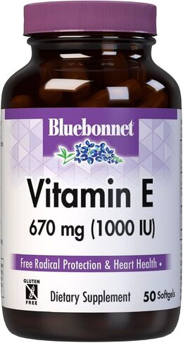 BlueBonnet Vitamin E 1000 IU Mixed Softgels, 50 Count in Saudi Arabia