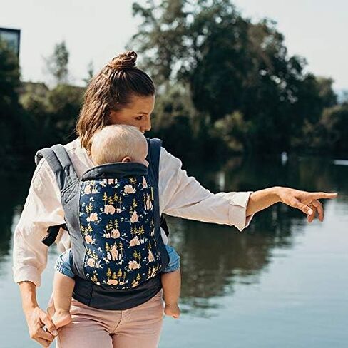 Boba Baby Carrier Classic - حقيبة ظهر أو حمالة أطفال أمامية للرضع والأطفال الصغار بوزن 7 رطل حتى وزن 45 رطلاً (شبل الدب) in Kuwait