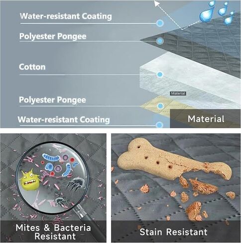 أغطية أريكة مقسمة من googgoing، غطاء أريكة مع حزام مطاطي قابل للطي لمعظم الأرائك، مجموعة أغطية أريكة على شكل حرف L، كرسي أثاث لديكور المنزل وكلاب القطط الأليفة للأطفال (كبير، رمادي داكن) in Kuwait