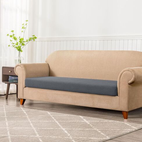 subrtex غطاء أريكة منزلق RV Seater Slip Loveseat غطاء وسادة أريكة متين قابل للتمدد من ألياف لدنة مرنة لحماية الأثاث لمقعد الأريكة للاستبدال في غرفة المعيشة، كبير، أزرق داكن in Kuwait