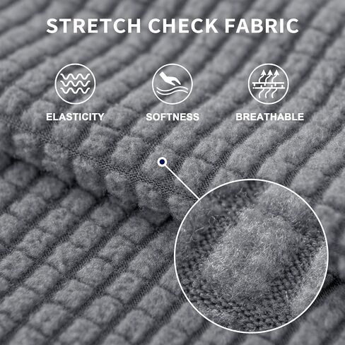 subrtex غطاء أريكة منزلق RV Seater Slip Loveseat غطاء وسادة أريكة متين قابل للتمدد من ألياف لدنة مرنة لحماية الأثاث لمقعد الأريكة للاستبدال في غرفة المعيشة، كبير، أزرق داكن in Kuwait