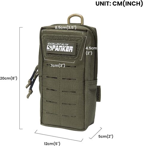 EXCELLENT ELITE SPANKER Tactical MOLLE Pouch EDC Utility Pouches Gadget Organizer Phone Holder Waist Bag Tool Pouch in Kuwait