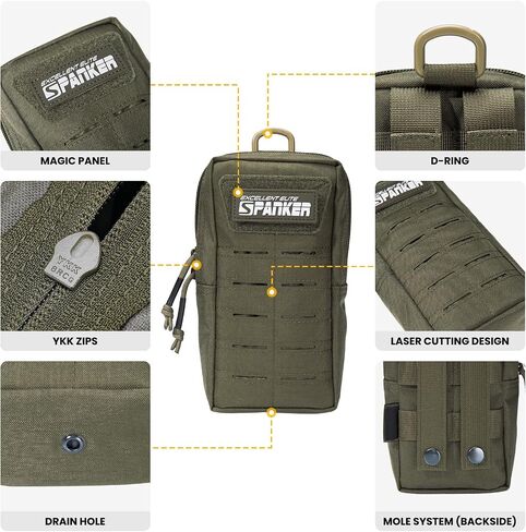 EXCELLENT ELITE SPANKER Tactical MOLLE Pouch EDC Utility Pouches Gadget Organizer Phone Holder Waist Bag Tool Pouch in Kuwait