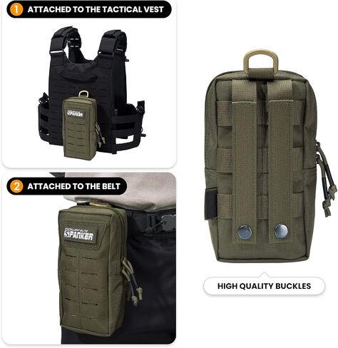 EXCELLENT ELITE SPANKER Tactical MOLLE Pouch EDC Utility Pouches Gadget Organizer Phone Holder Waist Bag Tool Pouch in Kuwait