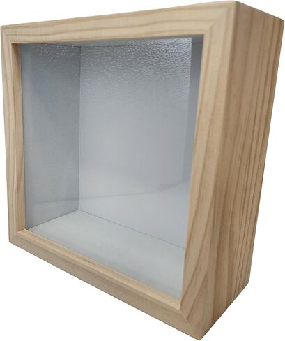 Wooden Shadow Box - Natural Unfinished in Kuwait