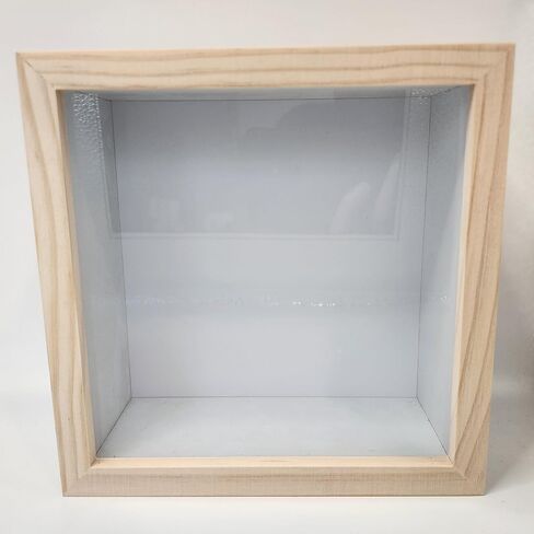 Wooden Shadow Box - Natural Unfinished in Kuwait