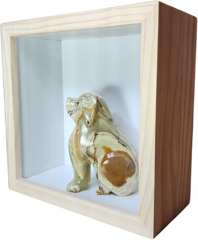 Wooden Shadow Box - Natural Unfinished in Kuwait