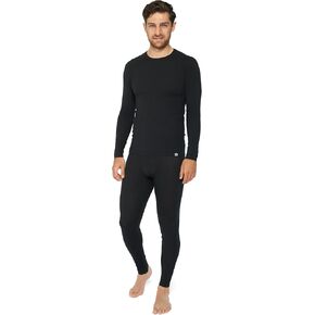 DANISH ENDURANCE Merino Wool Base Layer Set for Men, Thermal Long Johns & Shirt