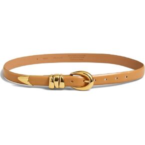 Madewell Women's Triple Metal Keeper Belt
