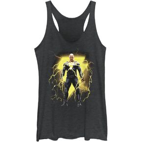 Girls Adam Back in Black Women's Fast Fashion Racerback Tank Top