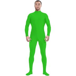 Men's and Women's Spandex Zentai Costume Bodysuit Stretch Halloween Unitard Party Cosplay Body Suit