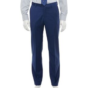 Palm Beach Men's High Twist Wool Suit Separate Flat Front Pants