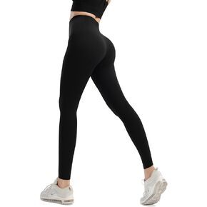 High Waisted Leggings for Women, Soft Opaque Tummy Control Yoag Pants, Leggings for Workout Sports Running