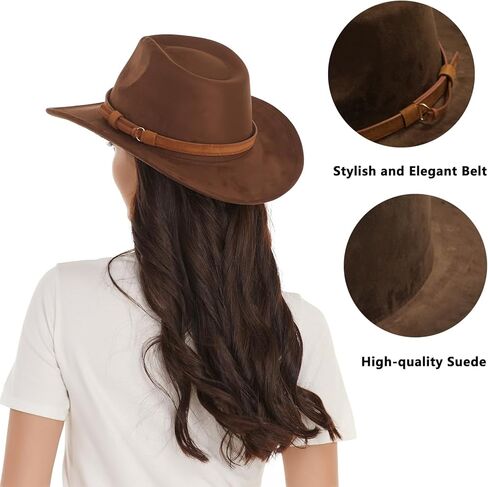 CAIKQ Brown Cowboy HAT in Kuwait