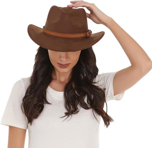 CAIKQ Brown Cowboy HAT in Kuwait