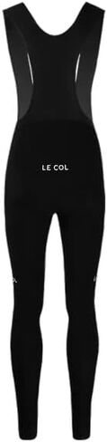 LE COL Men’s Pro Bib Tights | Sweat Wicking Cycling Pants | Aerodynamic Panels, Lightweight, Cuffed Ankles in Kuwait