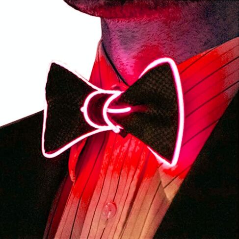 LIULIANG Light up Bow Tie, Light Up Bowtie Led Bowties Novelty Ties For Party Light Up Bowtie Led Bowties Novelty Ties in Saudi Arabia