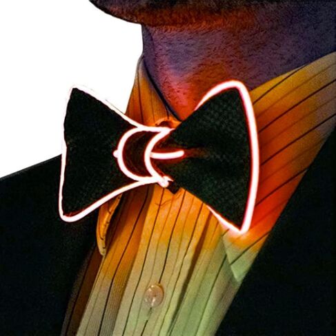LIULIANG Light up Bow Tie, Light Up Bowtie Led Bowties Novelty Ties For Party Light Up Bowtie Led Bowties Novelty Ties in Saudi Arabia