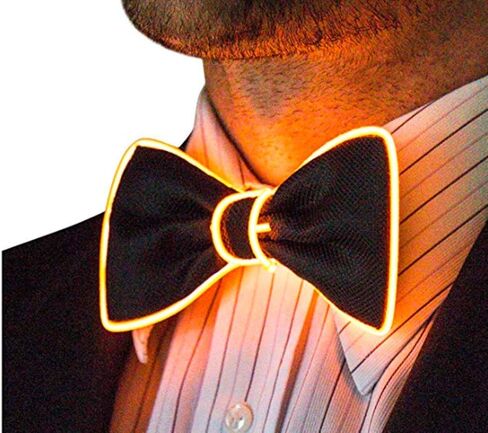 LIULIANG Light up Bow Tie, Light Up Bowtie Led Bowties Novelty Ties For Party Light Up Bowtie Led Bowties Novelty Ties in Saudi Arabia