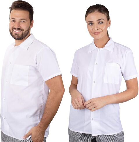 قمصان الطهاة المحترفين من Elite Kitchens Apparel، عبوات بيضاء كبيرة الحجم in Saudi Arabia