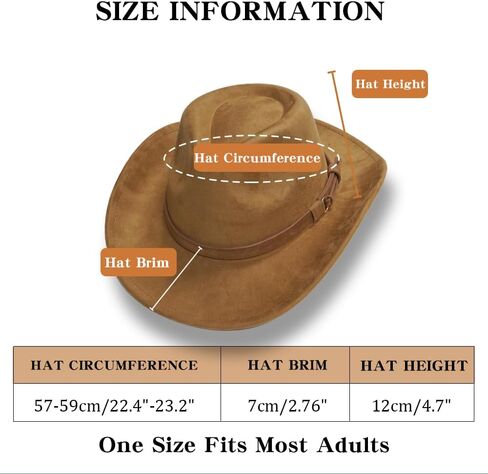 CAIKQ Khaki Cowboy Hat in Kuwait