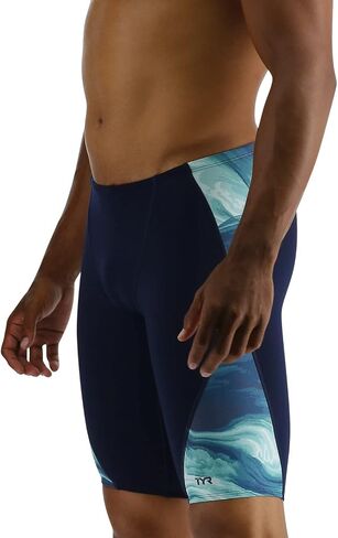 TYR Men's Durafast Elite Blade Splice Jammer Swimsuit in Saudi Arabia