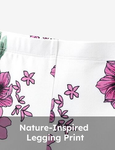 مجموعة سراويل باتبات للأطفال الصغار مكونة من قطعتين بدون أكمام وحاشية مكشكشة وسروال ضيق مزين بالزهور للفتيات in Kuwait