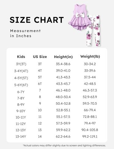 مجموعة سراويل باتبات للأطفال الصغار مكونة من قطعتين بدون أكمام وحاشية مكشكشة وسروال ضيق مزين بالزهور للفتيات in Kuwait