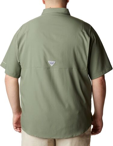 Columbia Men's PFG Tamiami II UPF 40 Short Sleeve Fishing Shirt, Cypress, 2X Tall in Saudi Arabia