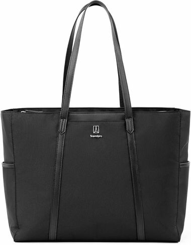 حقيبة حمل نسائية خفيفة الوزن من ترافيل برو ماكس لايت سوفت سايد، تناسب كمبيوتر محمول يصل إلى 16 بوصة، والسفر المدرسي، باللون الأسود in Kuwait