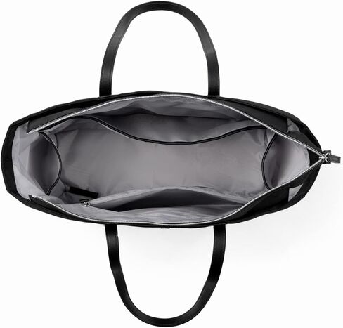 حقيبة حمل نسائية خفيفة الوزن من ترافيل برو ماكس لايت سوفت سايد، تناسب كمبيوتر محمول يصل إلى 16 بوصة، والسفر المدرسي، باللون الأسود in Kuwait