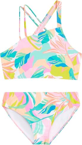 Kanu Surf Girls' Julia UPF 50+ Beach Sport Angle Bikini in Saudi Arabia