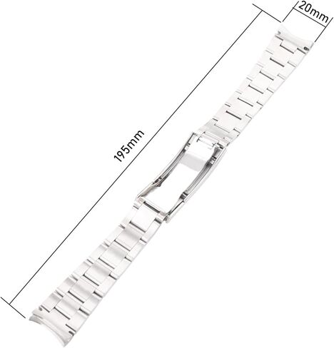 Topuly 20mm الفولاذ المقاوم للصدأ ووتش الفرقة استبدال لرولكس GMT الغواصة شبح دايتونا Yachtmaster حزام Wirstband الملحقات للرجال والنساء in Kuwait