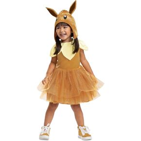 Disguise Eevee Costume Tutu, Official Pokemon Toddler Costume Dress and Headpiece