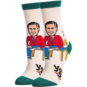 Mister Rogers Neighborhood You Are Special Women's Crew Socks, Small/Medium