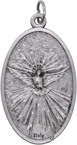 1.75" Large Oval Saint Medal | 10 Subjects | Perfect Pedant for Any Chain or Necklace | Christian Jewelry in Saudi Arabia