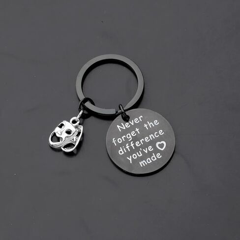 MYOSPARK Theatre Keychain Drama Mask هدية مجوهرات مأساة وكوميديا in Saudi Arabia