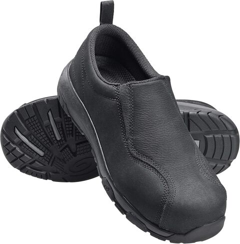 NAUTILUS Men's, Brown, Nano Toe, SD, Twin Gore Slip On in Saudi Arabia