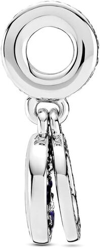 حلية متدلية بخرز إيزي توكسيدو لأساور باندورا تناسب سلسلة الأفعى الأوروبية S925 فضة استرلينية مجوهرات هدايا للنساء والفتيات لأعياد الميلاد والتخرج من المدرسة in Kuwait