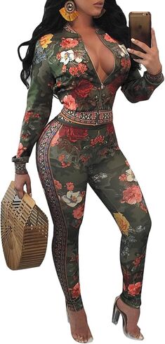 جمبسوت كاجوال قابل للتمدد للنساء بارجل واسعة ومثير من قطعة واحدة بخصر مرتفع وبودي كون رومبر in Kuwait