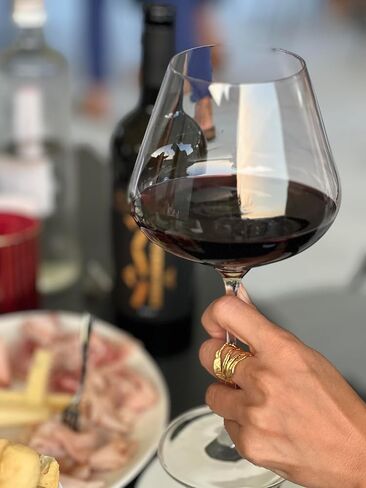 AMAROUGE Overlapping Chunky Gold Rings for Women Boho Hammered Crisscross Adjustable Statmente Finger Ring Trendy Jewelry in Kuwait