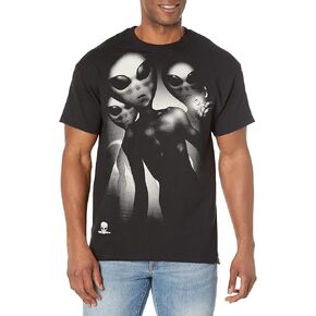 Liquid Blue Men's Alien Visitors T-Shirt