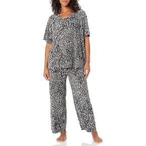 N Natori Women's Caftan Pj Length 25" Inseam 26"