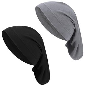 Spandex Dreadlocks Bands Unisex Tube Cap Elastic Long Hair Dreads Head Wraps Wide Headband Soft Braids Sleeping Cap Locks Headbands Accessories for Women Men