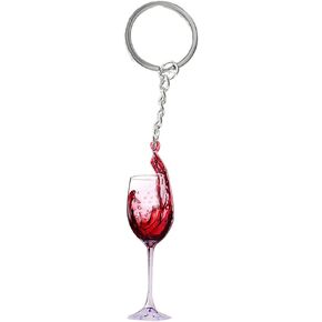 FORUBUS 3D Simulation Beer Can Keyring Fun Beer Mug Keychain Beer Bottle Keyring for Women Men Party Edgy Jewelry
