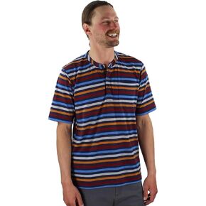 Club Ride Apparel Rambler Technical Henley Biking Shirt - Men's Short Sleeve Cycling Jersey