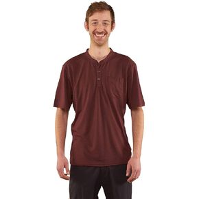 قميص ركوب الدراجات من Club Ride Apparel Rambler Technical Henley - قميص رجالي قصير الأكمام لركوب الدراجات in Kuwait